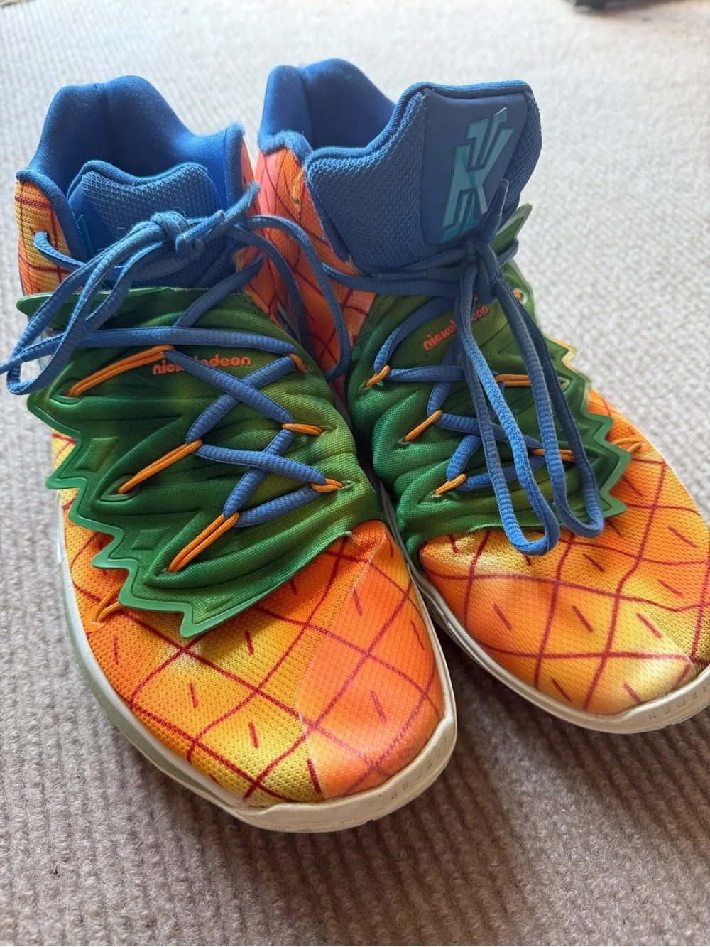 Size 11 - SpongeBob SquarePants x Nike Kyrie 5 Pineapple House Shoes